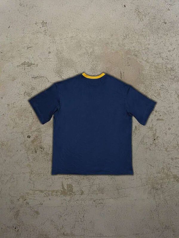 T-shirt casual à manches courtes, de couleur unie et rayé, avec un graphique du drapeau du Brésil à la mode, pour homme. Printemps/Été 2025 – Image 4