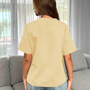 Siren Gaze T-shirt basique pour femmes été à l"avant court et à l"arrière long