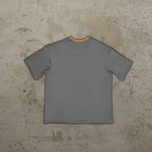 T-shirt casual à manches courtes, de couleur unie et rayé, avec un graphique du drapeau du Brésil à la mode, pour homme. Printemps/Été 2025