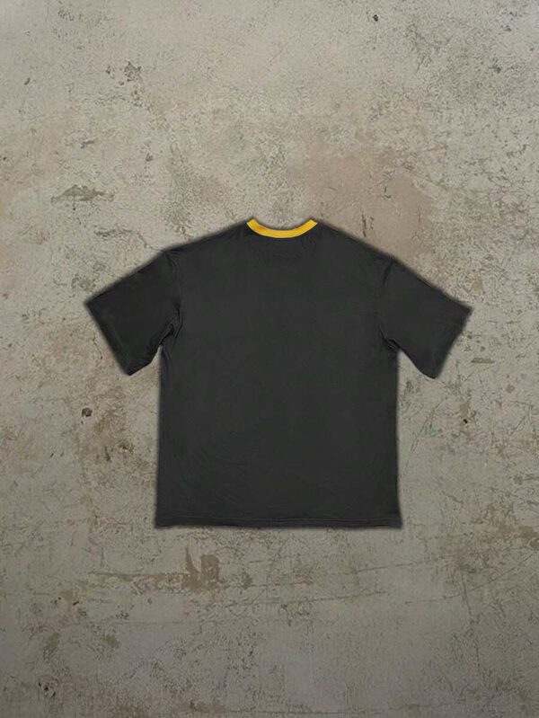 T-shirt casual à manches courtes, de couleur unie et rayé, avec un graphique du drapeau du Brésil à la mode, pour homme. Printemps/Été 2025 – Image 13