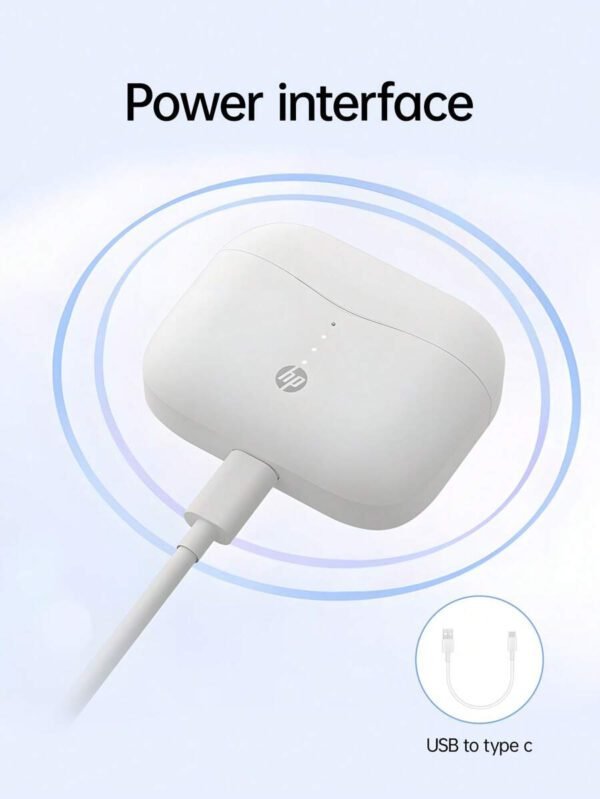 HP Écouteurs sans fil HP avec qualité sonore premium, jumelage automatique 5.3, jusqu'à 30 heures de lecture, légers avec micro, compatibles et Android, conviennent pour le printemps, l'été, l'automne et l'hiver, casque et haut-parleur gaming avec microphone, cadeau pour les fêtes et la Saint-Valentin – Image 9