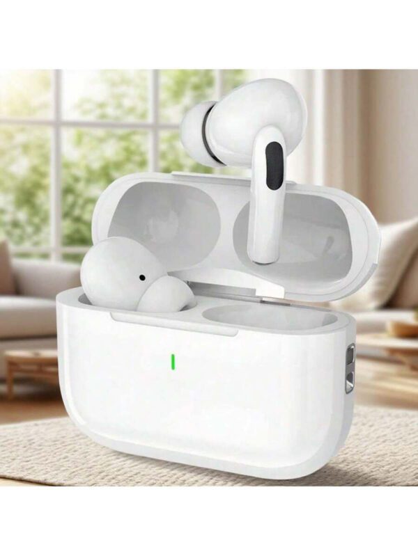 1 pièce Écouteurs Bluetooth sans fil avec affichage LED, stéréo haute fidélité, son haute qualité pour le jeu et les sports, compatible avec l'iPhone, petit et portable, son stéréo immersif, contrôle tactile intuitif, écouteurs sans fil intra-auriculaires mini avec boîtier de charge – Image 9