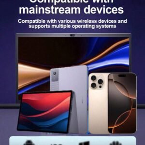 1 pièce Écouteurs Bluetooth sans fil avec affichage LED, stéréo haute fidélité, son haute qualité pour le jeu et les sports, compatible avec l'iPhone, petit et portable, son stéréo immersif, contrôle tactile intuitif, écouteurs sans fil intra-auriculaires mini avec boîtier de charge