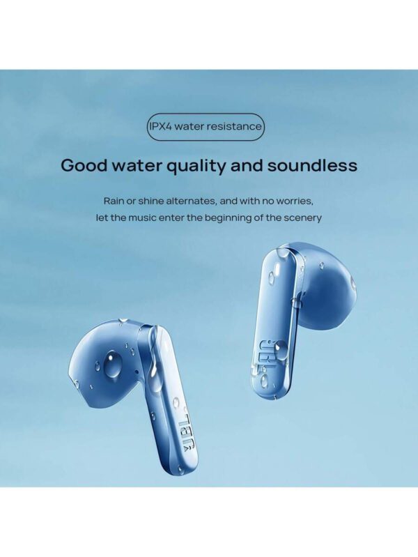 JBL Écouteurs sans fil T280TWS X3 Conduit d'air semi-intra-auriculaire Port longue durée sans douleur Réduction intelligente du bruit ambiant Appel HD 28 heures d'autonomie de la batterie à charge flash IPX4 étanche et résistant à la transpiration Partenaire audio compatible multi-scènes pour le fitness au bureau – Image 12