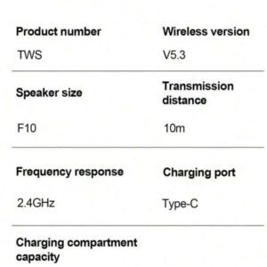 Écouteurs sans fil Bluetooth AIR A2 2025 V5.3 avec longue autonomie de la batterie, faible latence et réduction du bruit. Écouteurs de jeu et de sport