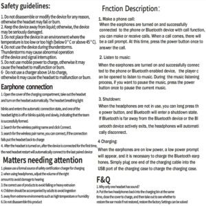 Écouteurs bluetooth A2 avec micro, écouteurs stéréo 9D pour Xiao Mi, Samsung, Android, casque bluetooth sans fil