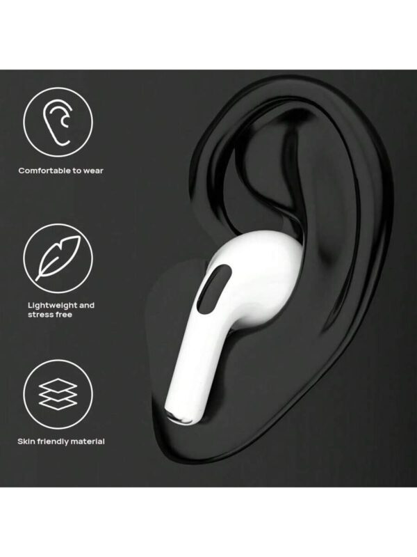 Newmine Écouteurs sans fil Bluetooth T5S Pro | Bluetooth 5.3 | Autonomie de 50 h | [Affichage LED de la batterie] | Graves approfondis | Annulation du bruit à 4 microphones ENC | Charge rapide USB-C | Mode Jeu avec latence ultra-basse de 0,038 s | Étanche IPX7 | Contrôle tactile intra-auriculaire confortable – Image 7