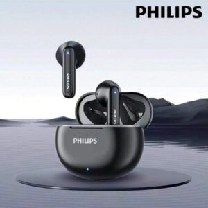 PHILIPS Casque stéréo sans fil Philips TAT1199 original avec Bluetooth V5.4, casque de jeu ultra-basse latence, écouteurs de sport imperméables, nouveau