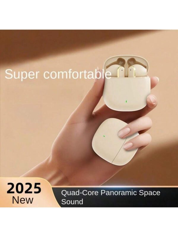 Écouteurs sans fil design, partiellement insérés dans l'oreille, avec contrôle tactile intelligent, appairage automatique et fonctions d'assistant vocal. Audio haute performance, idéal pour les sports et les activités de plein air, confortable, appairage instantané, compatible avec Samsung et – Image 10