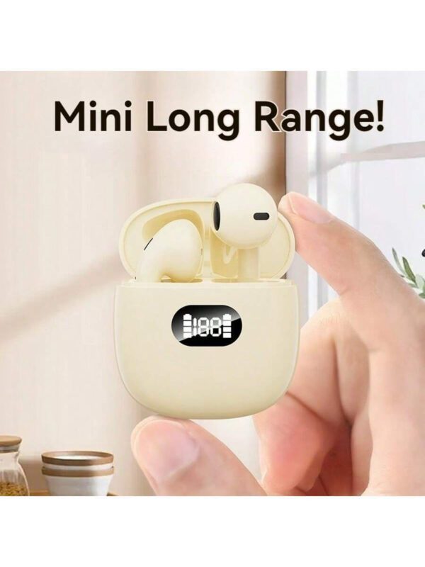 Écouteurs sans fil design, partiellement insérés dans l'oreille, avec contrôle tactile intelligent, appairage automatique et fonctions d'assistant vocal. Audio haute performance, idéal pour les sports et les activités de plein air, confortable, appairage instantané, compatible avec Samsung et – Image 22