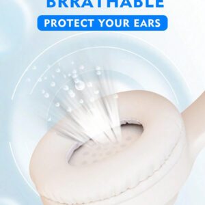 Casque sans fil antibruit, sur-oreille, design rétractable et pliable, convient pour smartphone, cadeau pour le Nouvel An et la Saint-Valentin, USB-C, stéréo Hi-Fi avec basses, appels mains libres clairs