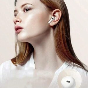 Nouveau casque Bluetooth TWS à texture de cuir, écouteurs sans fil HiFi avec micro, réduction de bruit, écouteurs de jeu et de mouvement