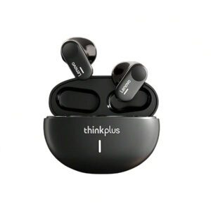 Lenovo Casque Bluetooth Pro Esports LP19, Bluetooth 5.3 Commutation instantanée entre 4 appareils, Latence ultra-faible de 40 ms, Résistant à la transpiration IPX4, Gestes tactiles personnalisables, Charge rapide Type-C, Blanc