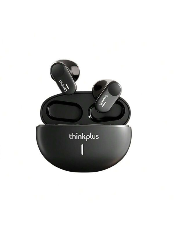 Lenovo Casque Bluetooth Pro Esports LP19, Bluetooth 5.3 Commutation instantanée entre 4 appareils, Latence ultra-faible de 40 ms, Résistant à la transpiration IPX4, Gestes tactiles personnalisables, Charge rapide Type-C, Blanc – Image 2