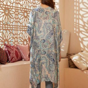 Beautiful Nomad Kimono bohème décontracté pour femmes, manches longues