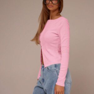 MUSERA Top à manches longues col rond à fermeture éclair, décontracté pour l'été, le printemps, les vacances, l'aéroport, les jours fériés, mignon pour la rentrée, l'automne et l'hiver