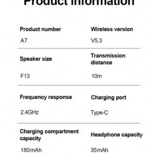 Écouteurs sans fil véritables - compatibles avec Apple et Android, microphone intégré, écouteurs résistants à la transpiration, jusqu'à 24 heures d'autonomie - blanc, écouteurs  sans fil, Airbus's, pour étui Airpuds