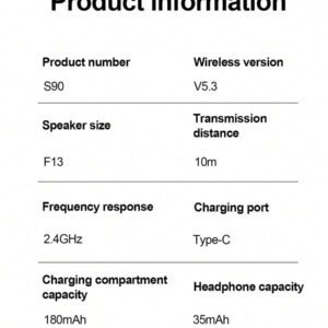 Écouteurs sans fil véritables - compatibles avec Apple et Android, microphone intégré, écouteurs résistants à la transpiration, jusqu'à 24 heures d'autonomie - blanc, écouteurs  sans fil, Airbus's, pour étui Airpuds, autonomie (200 mAh), nom Bluetooth "TWS"