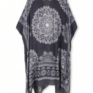 Beautiful Nomad Kimono de cache-maillot à imprimé floral pour femmes, vêtement décontracté, pour porter au quotidien, pour l'été et les vacances à la plage