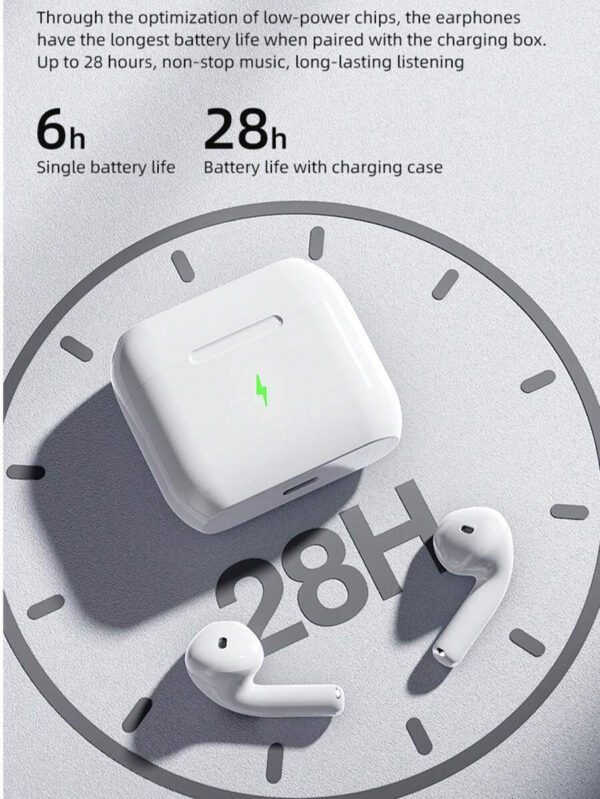 NEW SENYANG Nouveaux écouteurs intra-auriculaires sans fil simples pour couples SENYANG. Mini écouteurs stéréo HD 9D Dolby Bass HIFI pour le sport, la musique et les appels sur Android et les téléphones portables. Oreillettes intelligentes pour le jeu – Image 5
