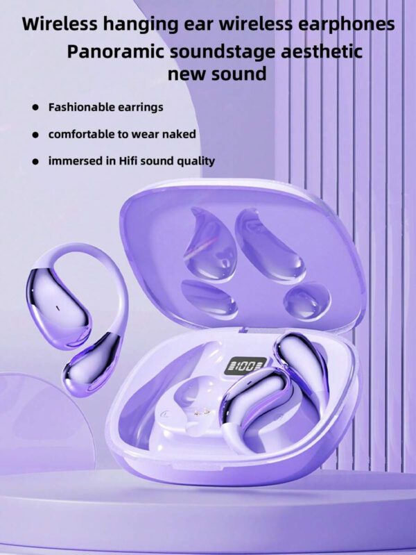 NEW SENYANG Nouveaux écouteurs intra-auriculaires sans fil simples pour couples SENYANG. Mini écouteurs stéréo HD 9D Dolby Bass HIFI pour le sport, la musique et les appels sur Android et les téléphones portables. Oreillettes intelligentes pour le jeu – Image 9