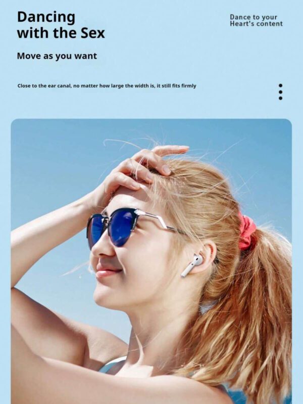 NEW SENYANG Nouveaux écouteurs intra-auriculaires sans fil simples pour couples SENYANG. Mini écouteurs stéréo HD 9D Dolby Bass HIFI pour le sport, la musique et les appels sur Android et les téléphones portables. Oreillettes intelligentes pour le jeu – Image 25