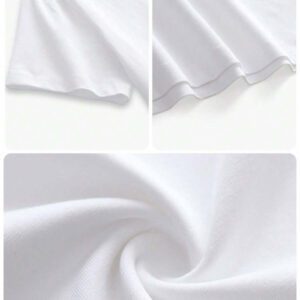 T-shirt graphique à col rond et manches courtes avec imprimé homard, style minimaliste pour un port quotidien. Vêtements d'automne pour femmes, vêtements de rentrée, vêtements scolaires, vêtements Y2K pour femmes, t-shirts graphiques pour femmes, tout blanc