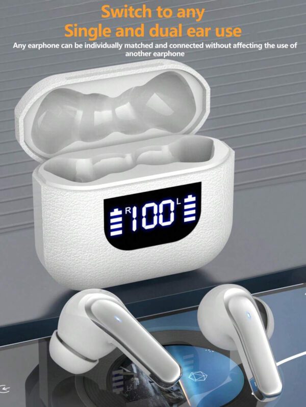 NEW SENYANG Nouveaux écouteurs intra-auriculaires sans fil simples pour couples SENYANG. Mini écouteurs stéréo HD 9D Dolby Bass HIFI pour le sport, la musique et les appels sur Android et les téléphones portables. Oreillettes intelligentes pour le jeu – Image 30