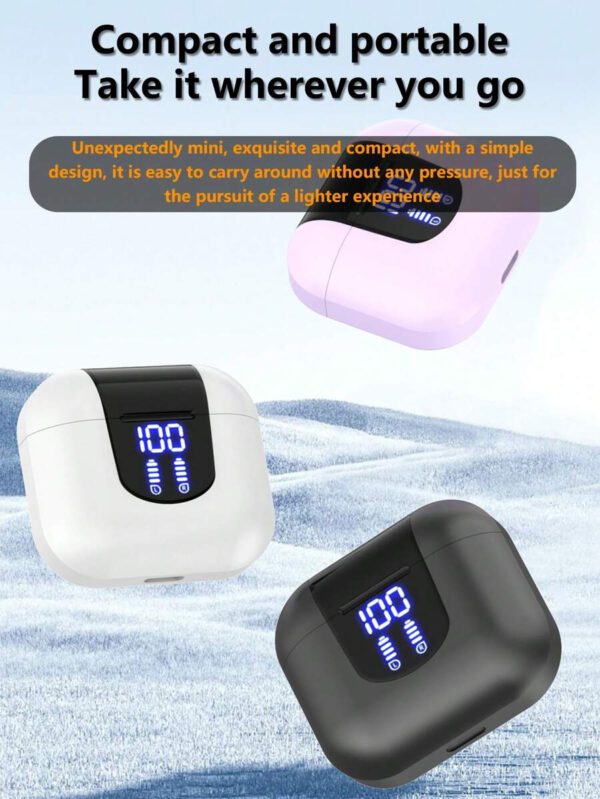 NEW SENYANG Nouveaux écouteurs intra-auriculaires sans fil simples pour couples SENYANG. Mini écouteurs stéréo HD 9D Dolby Bass HIFI pour le sport, la musique et les appels sur Android et les téléphones portables. Oreillettes intelligentes pour le jeu – Image 38