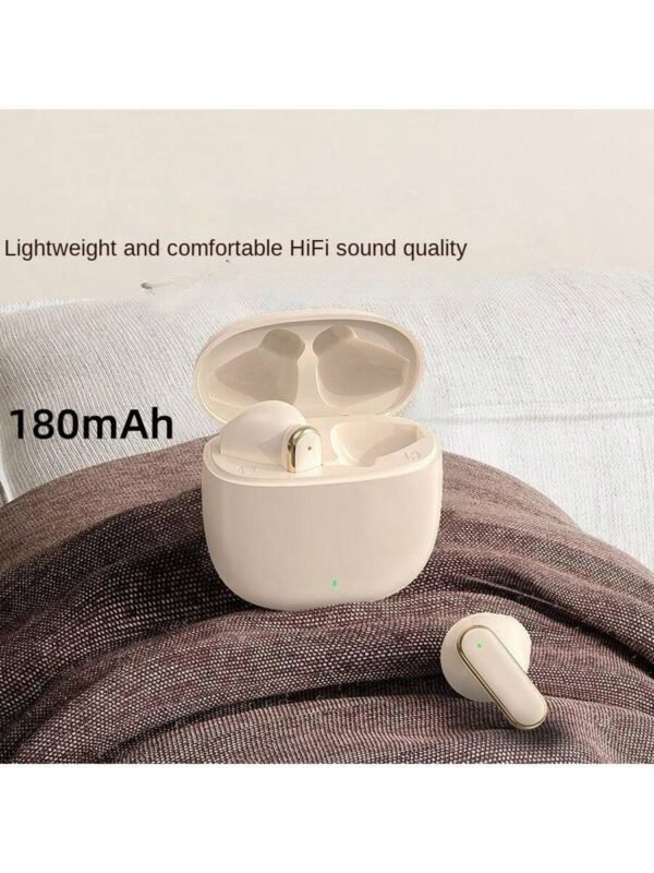 Écouteurs sans fil design, partiellement insérés dans l'oreille, avec contrôle tactile intelligent, appairage automatique et fonctions d'assistant vocal. Audio haute performance, idéal pour les sports et les activités de plein air, confortable, appairage instantané, compatible avec Samsung et – Image 11