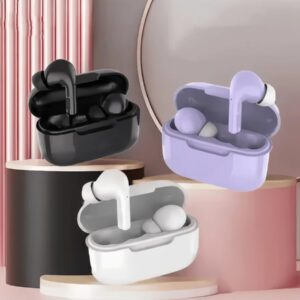 Nouveaux écouteurs sans fil Bluetooth Écouteurs intra-auriculaires Pro Réduction de bruit Casque Hi-Fi Stéréo Son Microphone intégré