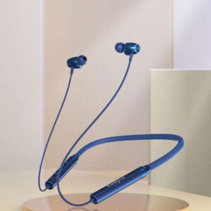 Lenovo Écouteurs Bluetooth à tour de cou HE05X, écouteurs intra-auriculaires de sport avec audio de haute qualité, annulation du bruit, longue durée de vie de la batterie et microphone