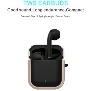 Écouteurs sans fil semi-intra-auriculaires G03, version 5.3, résistants à la transpiration et imperméables pour le sport, faible latence sans fil pour jeux et musique, avec longue durée de vie de la batterie