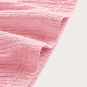 SHEIN MOD 1 pièce Robe mini blanche décontractée à bretelles spaghetti ajustables et plissée, style romantique pour femme