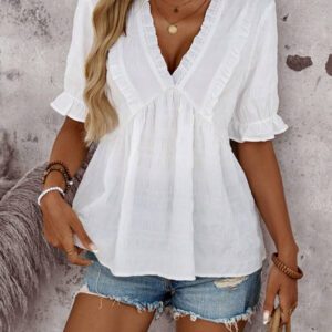 EMERY ROSE Chemise pour femmes pour l'été, vacances, sorties, concerts country, mignonne pour l'été