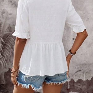 EMERY ROSE Chemise pour femmes pour l'été, vacances, sorties, concerts country, mignonne pour l'été