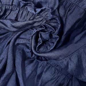 SHEIN LUNE Chemise femme avec manches papillon volantées, blouse fluide en mousseline sans manches, style romantique français, été