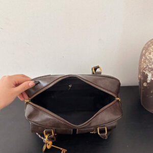 Sac à bandoulière vintage pour femmes de couleur unie avec grande capacité et plusieurs poches