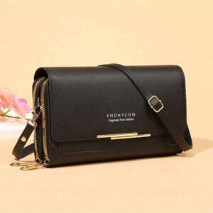 Nouveau portefeuille femme grande capacité avec compartiments multiples, bandoulière et design bandoulière croisée, pochette longue avec poche pour téléphone, convient pour un usage quotidien, cadeau de rentrée scolaire, enseignants, étudiantes, étudiants universitaires, adolescents, cadeau d'anniversaire