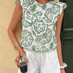 Serisse Chemise sans manches pour femmes, mode pour l'été