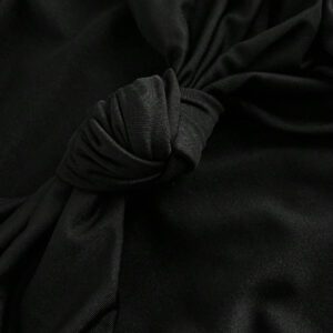 SHEIN MOD Robe mi-longue près du corps avec encolure drapée marron pour femmes, robe élégante, robe de soirée, robe de Nouvel An, robe de vacances du Nouvel An, robe de fête du Nouvel An pour femmes, robe de bal masqué