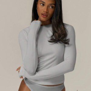 MUSERA Top à manches longues doux comme du beurre, basique pour le printemps, l'été, les vacances, la rentrée scolaire, l'automne et l'hiver