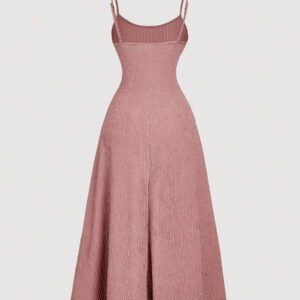 SHEIN MOD 1 pièce Robe mini blanche décontractée à bretelles spaghetti ajustables et plissée, style romantique pour femme