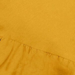 NYA SZN Robe maxi texturée ajustée à manches courtes avec col printanier pour festival d'été, Jour de la Saint-Patrick, vacances, printemps modeste, remise des diplômes, invité de mariage, occasions spéciales, dîner de demoiselle d'honneur, bal de promo