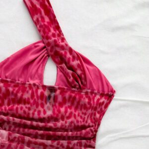 Soleia Top sans manches évidé dégradé pour femmes, convient pour les vacances, les festivals de musique, le style bohème, les jours fériés, les rendez-vous, le thé de l'après-midi, le printemps/été