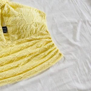 Soleia Top sans manches évidé dégradé pour femmes, convient pour les vacances, les festivals de musique, le style bohème, les jours fériés, les rendez-vous, le thé de l'après-midi, le printemps/été