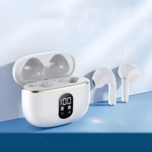 Nouveaux écouteurs sans fil Bluetooth 5.3 TWS X87 d'origine avec affichage LED, casque stéréo à commande tactile et réduction de bruit