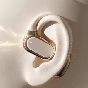Écouteurs sans fil, écouteurs sans fil Bluetooth 5.4, sans fil pour la course, avec microphone anti-bruit ENC, casque circum-aural à graves 3D profonds, écouteurs de sport avec crochets d'oreille, compatible avec iOS/Android