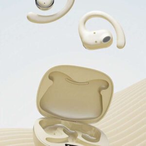NEW SENYANG Nouveau casque d'écoute sans fil véritable sur l'oreille Senyang. Écouteurs intra-auriculaires de sport confortables, stéréo HD, basse Dolby, pour appels haute définition, adaptés aux jeux sur Android et téléphones portables, idéaux pour la musique pour couples, écouteurs intelligents