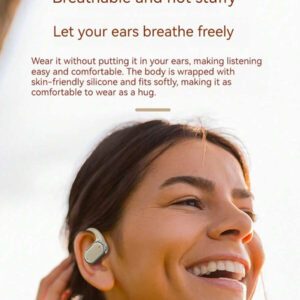 NEW SENYANG Nouveau casque d'écoute sans fil véritable sur l'oreille Senyang. Écouteurs intra-auriculaires de sport confortables, stéréo HD, basse Dolby, pour appels haute définition, adaptés aux jeux sur Android et téléphones portables, idéaux pour la musique pour couples, écouteurs intelligents